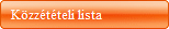 Közzétételi lista